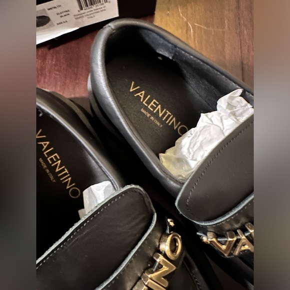 VALENTINO by Mario Valentino Platform Leather Lug Loafers 🖤 - Picture 8 of 16